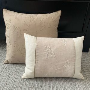 Throw pillows